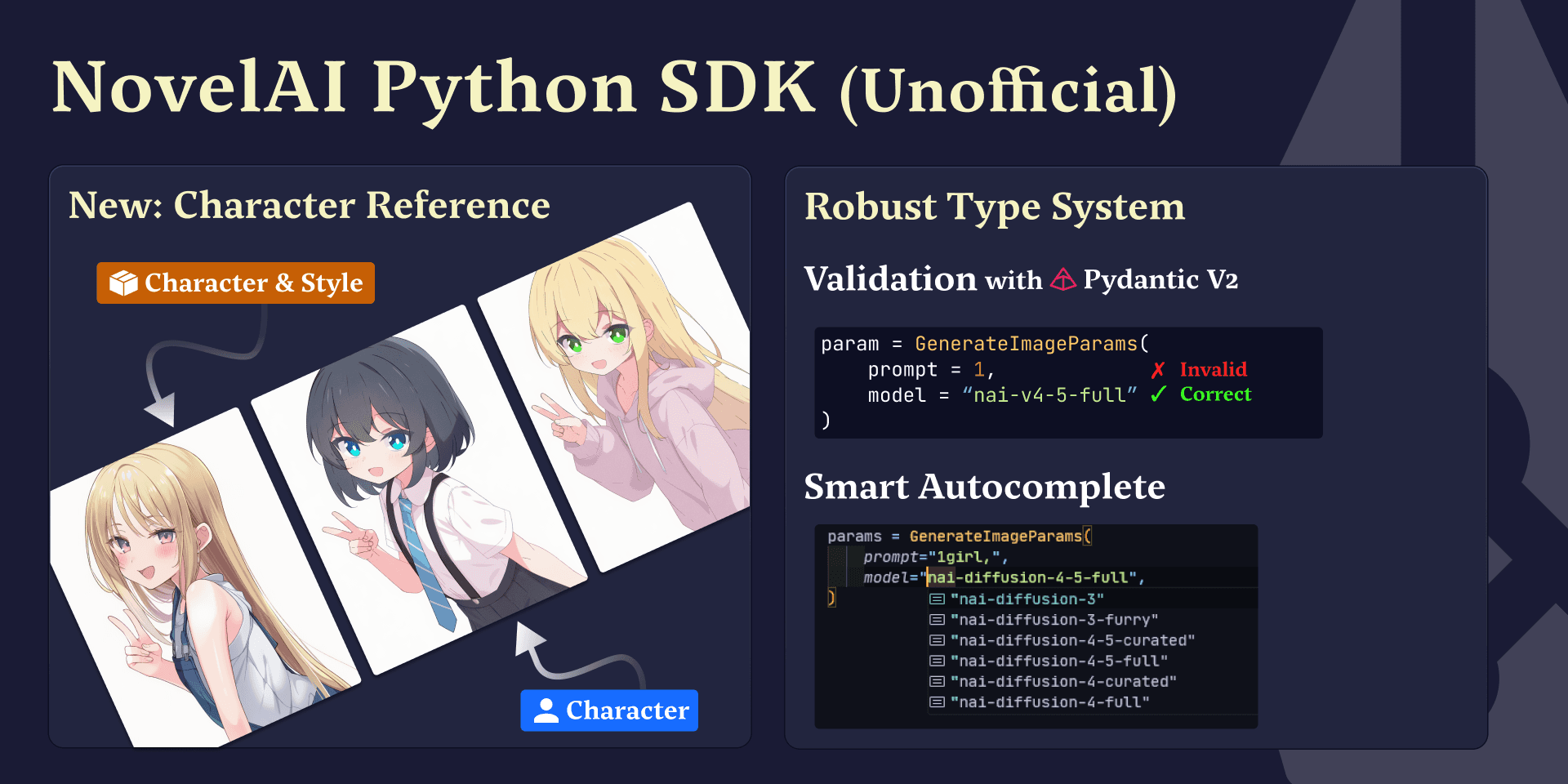 NovelAI SDK
